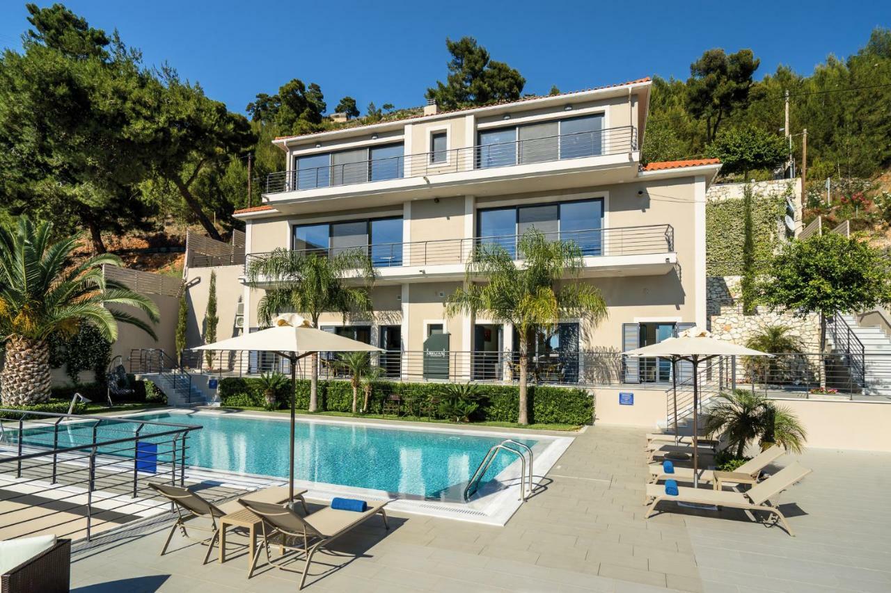 Melina Apartments Pool View Argostoli  Exteriör bild